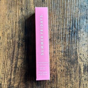 Summer Friday’s lip balm - NWT - Pink sugar